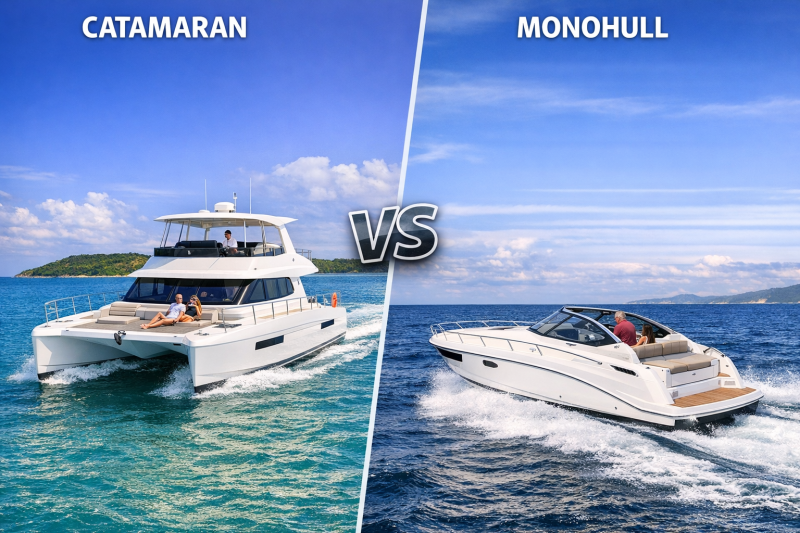 Catamarans vs. Monohulls: Which Boat Type Has the Future?